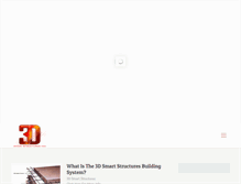 Tablet Screenshot of 3dsmartstructures.com